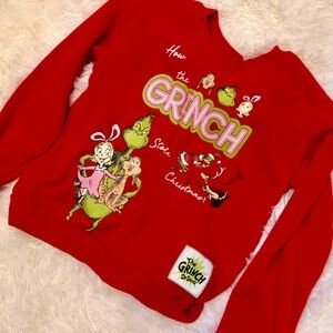 Kids' Grinch Red Graphic Sweatshirt by The Grinch